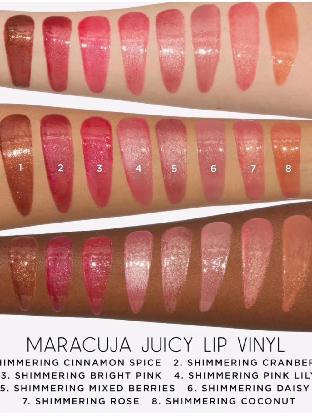 tarte Maracuja Juicy Lip Vinyl- shimmery cranberry NEW